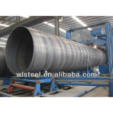 api 5l X42X52X60X70 large diameter spiral steel pipe on sale